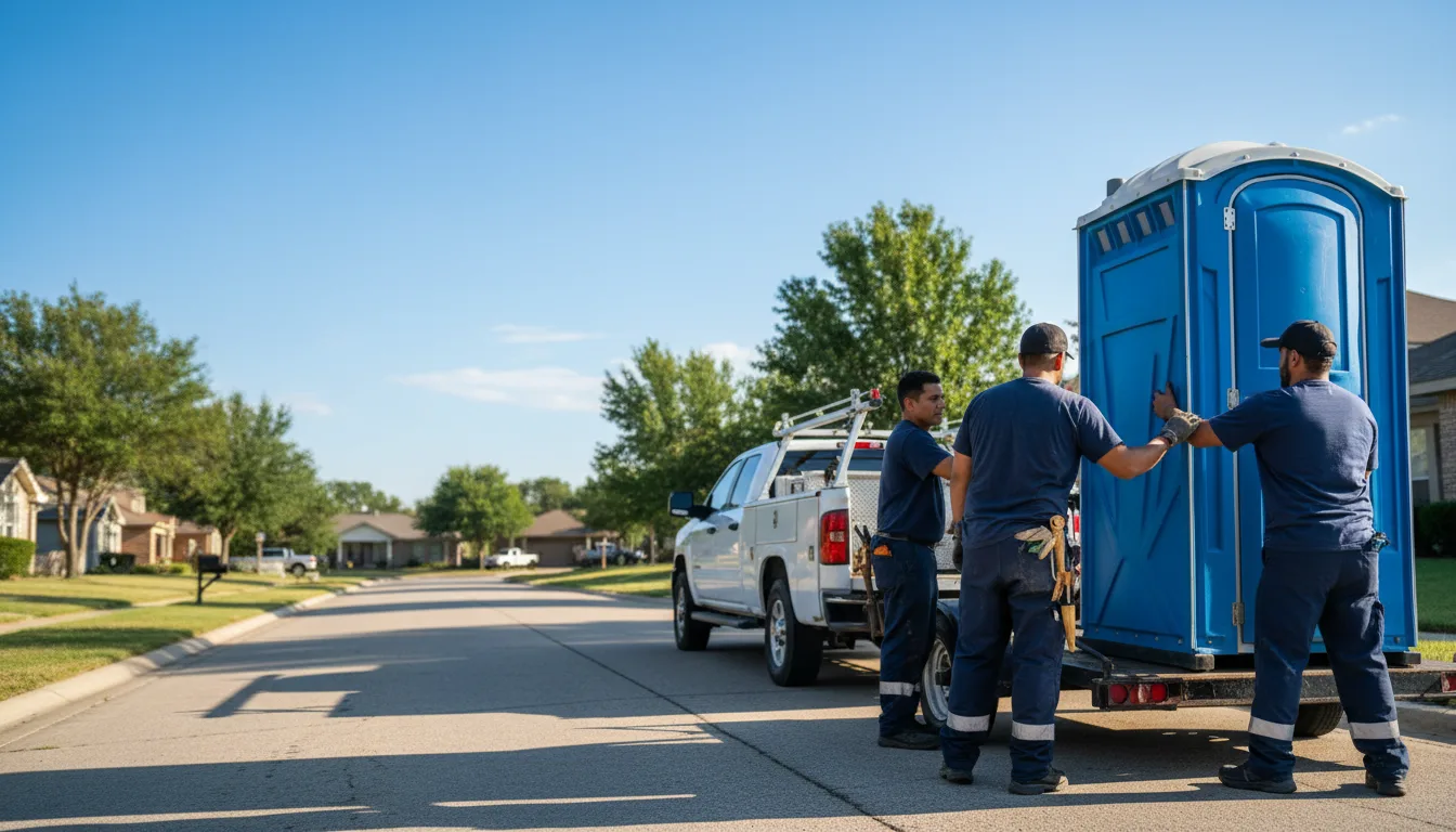 Portable Toilet Rental in Kingston, GA near me